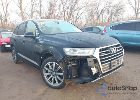 2018 Audi Q7 3.0T Premium from USA, damaged, VIN WA1AAAF77JD005437